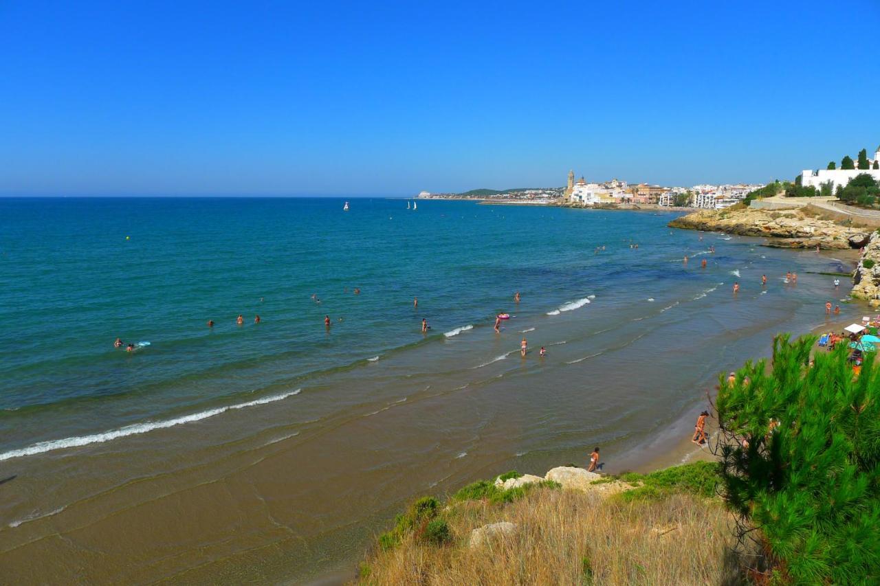 شقة Cala Balmins Sea View سيدجيس المظهر الخارجي الصورة