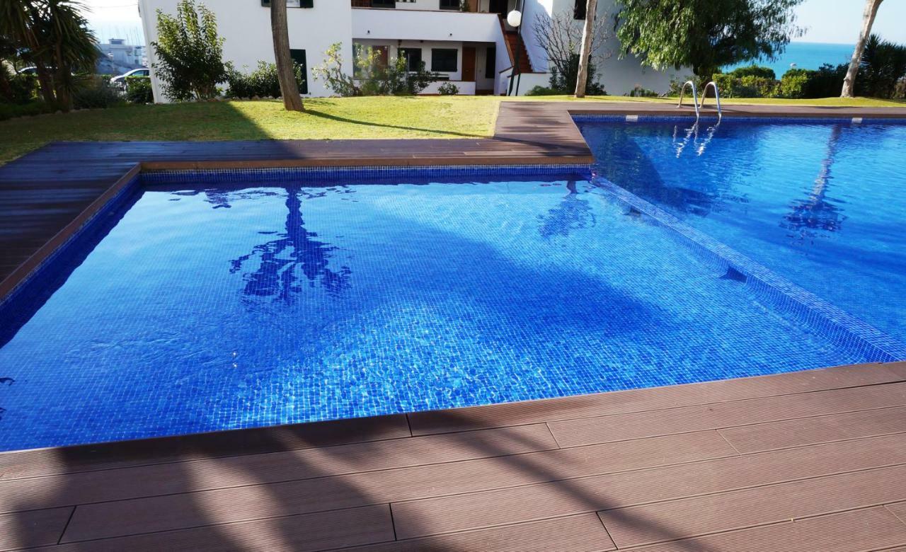 شقة Cala Balmins Sea View سيدجيس المظهر الخارجي الصورة