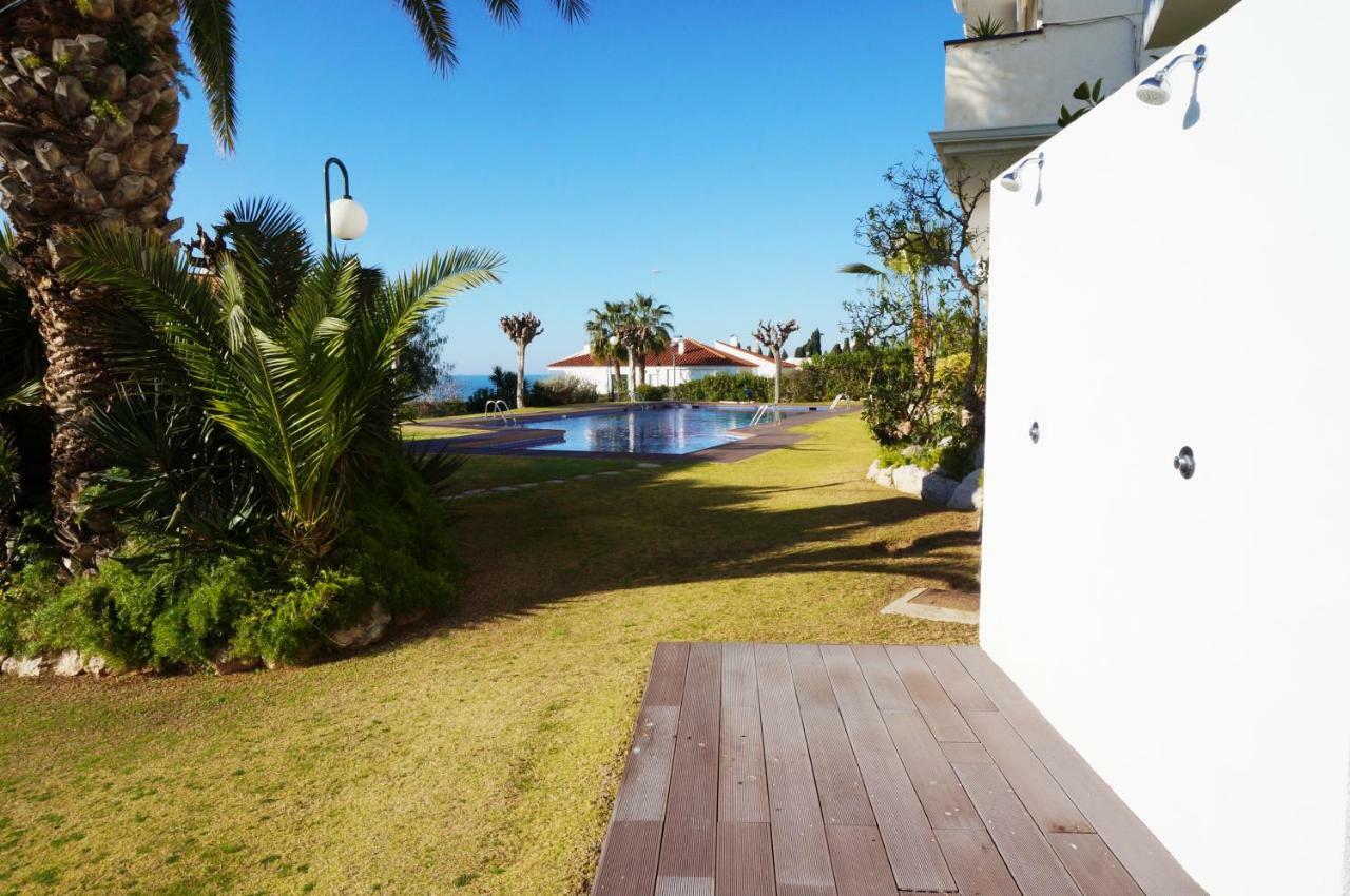 شقة Cala Balmins Sea View سيدجيس المظهر الخارجي الصورة
